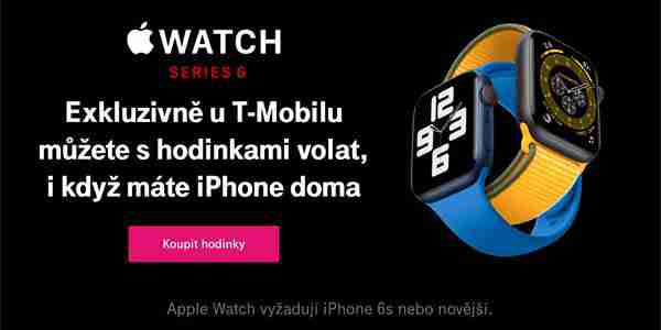 T-Mobile spustil podporu Apple Watch s LTE. Hodinkový tarif vyjde na 99 Kč